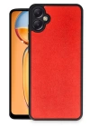 BFS  Samsung Galaxy A05 Kılıf Aras Deri Kapak - Kırmızı