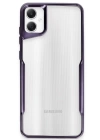 BFS  Samsung Galaxy A05 Kılıf Boyi Silikon Kapak - Derin Mor