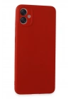 BFS  Samsung Galaxy A05 Kılıf First Silikon - Kırmızı