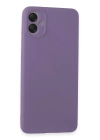 BFS  Samsung Galaxy A05 Kılıf First Silikon - Lila