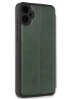 BFS  Samsung Galaxy A05 Kılıf Flip Cover - Koyu Yeşil