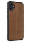 BFS  Samsung Galaxy A05 Kılıf Flip Cover - Taba
