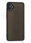 BFS  Samsung Galaxy A05 Kılıf Montreal Silikon Kapak - Siyah