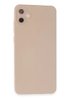 BFS  Samsung Galaxy A05 Kılıf Nano içi Kadife Silikon - Pudra