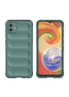 BFS  Samsung Galaxy A05 Kılıf Optimum Silikon - Koyu Yeşil
