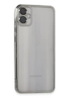 BFS  Samsung Galaxy A05 Kılıf Razer Lensli Silikon - Gümüş