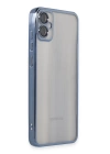 BFS  Samsung Galaxy A05 Kılıf Razer Lensli Silikon - Lacivert