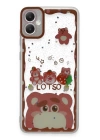 BFS  Samsung Galaxy A05 Kılıf Sweet Desenli Silikon Kapak - Pembe