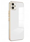BFS Samsung Galaxy A05 Kılıf Volet Silikon - Beyaz