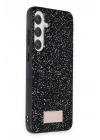 BFS  Samsung Galaxy A05S Bright Simli Kapak - Siyah