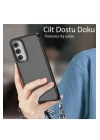 BFS  Samsung Galaxy A05S Kılıf Elegant Kapak - Pudra