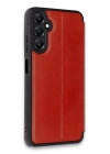 BFS  Samsung Galaxy A05S Kılıf Flip Cover - Kırmızı