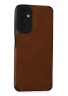 BFS  Samsung Galaxy A05S Kılıf Loop Deri Silikon - Kahverengi