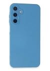 BFS  Samsung Galaxy A05S Kılıf Nano içi Kadife Silikon - Mavi