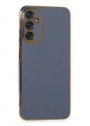 BFS Samsung Galaxy A05S Kılıf Volet Silikon - Mavi