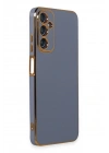 BFS Samsung Galaxy A05S Kılıf Volet Silikon - Mavi