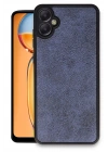 BFS  Samsung Galaxy A06 Kılıf Aras Deri Kapak - Lacivert