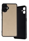 BFS  Samsung Galaxy A06 Kılıf Aras Deri Kapak - Pudra