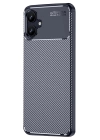 BFS  Samsung Galaxy A06 Kılıf Auto Focus Karbon Kapak - Lacivert