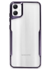 BFS  Samsung Galaxy A06 Kılıf Boyi Silikon Kapak - Derin Mor