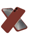 BFS  Samsung Galaxy A06 Kılıf First Silikon - Bordo