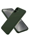 BFS  Samsung Galaxy A06 Kılıf First Silikon - Koyu Yeşil