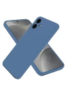 BFS  Samsung Galaxy A06 Kılıf First Silikon - Mavi
