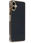 BFS  Samsung Galaxy A06 Kılıf Volet Silikon - Siyah