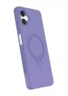 BFS  Samsung Galaxy A06 Regal Magsafe Standlı Kapak - Lila