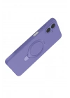 BFS  Samsung Galaxy A07 4G Regal Magsafe Standlı Kapak - Lila