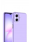 BFS Samsung Galaxy A07 Nano içi Kadife Silikon - Lila