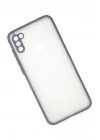 BFS  Samsung Galaxy A11 Kılıf Montreal Silikon Kapak - Gri