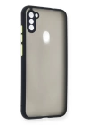 BFS  Samsung Galaxy A11 Kılıf Montreal Silikon Kapak - Lacivert