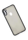 BFS  Samsung Galaxy A11 Kılıf Montreal Silikon Kapak - Lacivert