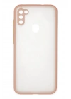 BFS  Samsung Galaxy A11 Kılıf Montreal Silikon Kapak - Pembe
