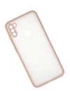 BFS  Samsung Galaxy A11 Kılıf Montreal Silikon Kapak - Pembe