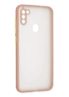 BFS  Samsung Galaxy A11 Kılıf Montreal Silikon Kapak - Pembe