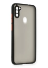 BFS  Samsung Galaxy A11 Kılıf Montreal Silikon Kapak - Siyah