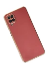BFS  Samsung Galaxy A12 Kılıf Volet Silikon - Kırmızı