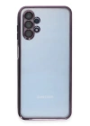 BFS  Samsung Galaxy A13 4G Kılıf Razer Lensli Silikon - Mor