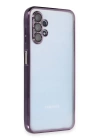 BFS  Samsung Galaxy A13 4G Kılıf Razer Lensli Silikon - Mor