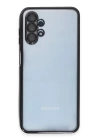 BFS  Samsung Galaxy A13 4G Kılıf Razer Lensli Silikon - Siyah