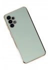 BFS  Samsung Galaxy A13 4G Kılıf Volet Silikon - Açık Yeşil