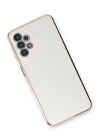 BFS  Samsung Galaxy A13 4G Kılıf Volet Silikon - Beyaz