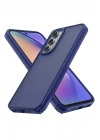 BFS Samsung Galaxy A14 4G Kılıf Elegant Kapak - Lacivert