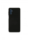BFS Samsung Galaxy A14 4G Kılıf Kelvin Kartvizitli Silikon - Siyah