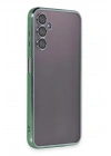 BFS Samsung Galaxy A14 4G Kılıf Lensli Silikon - Yeşil