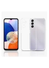 BFS  Samsung Galaxy A14 4G Kılıf Lüx Şeffaf Silikon