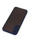 BFS  Samsung Galaxy A14 4G Kılıf Montreal Silikon Kapak - Lacivert