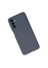 BFS  Samsung Galaxy A14 4G Kılıf Nano içi Kadife Silikon - Gri